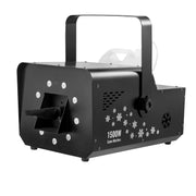 Macchina della neve 1500 W con LED RGB, DMX512 e telecomando – immagine 6