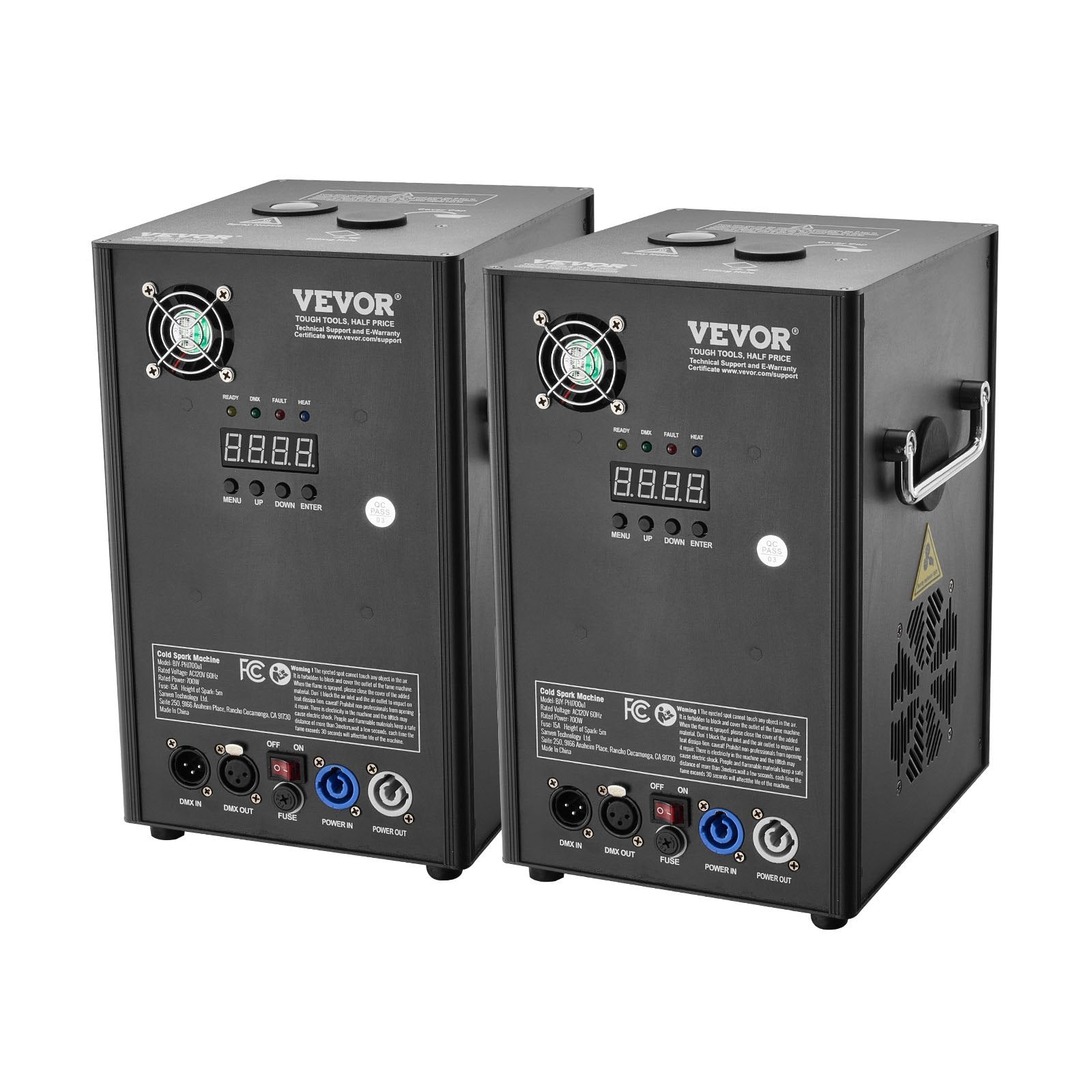 Set di 2 macchine a scintille fredde VEVOR da 700 W