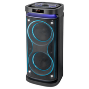 Diffusore DJ portatile IQ Sound 2×10" con Bluetooth – immagine 2