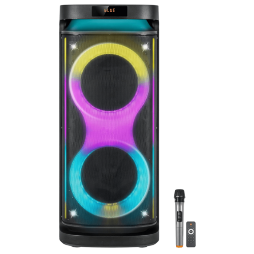 Diffusore DJ portatile IQ Sound 2×10" con Bluetooth