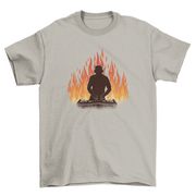 T-shirt DJ in fiamme – immagine 13