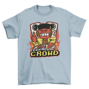 T-shirt DJ cartoon per feste e musica – immagine 11