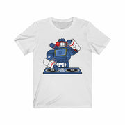 T-shirt DJ Transformer con grafica pop culture – immagine 9