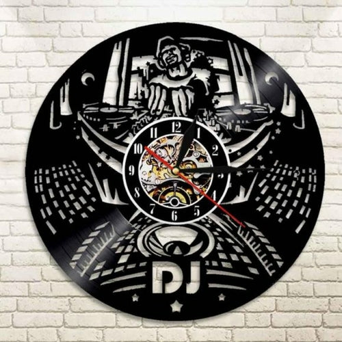 Orologio da parete DJ in vinile – idea regalo